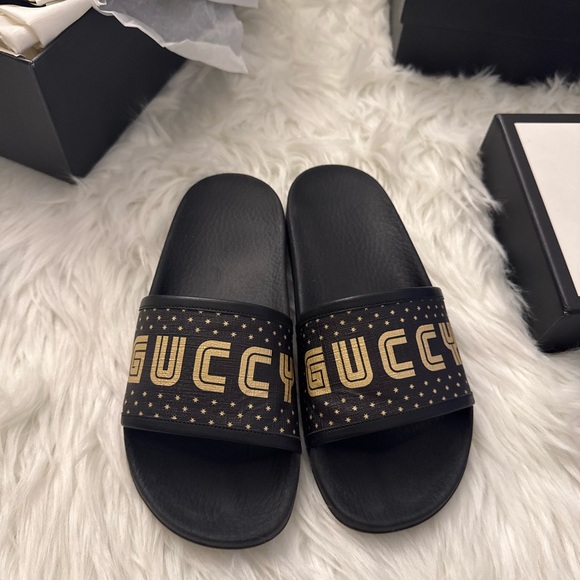 Guccy Slide Sandals - Picture 3 of 7